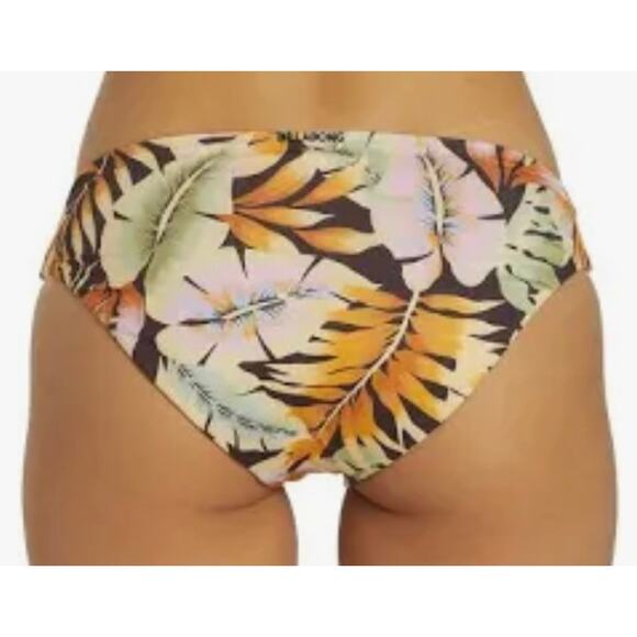 Billabong postcards From Paradise Lowrider Swim Bikini Bottom S NWT - Picture 3 of 3